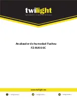 Preview for 1 page of Twilight FZ-MA100C Operation Manual