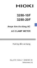 Предварительный просмотр 91 страницы Twilight Hioki HK-3280-10F Instruction Manual