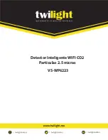 Предварительный просмотр 1 страницы Twilight VS-WP6223 Manual