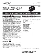 Preview for 11 page of twin city T050 Instructions Manual