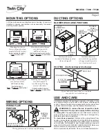 Preview for 17 page of twin city T050 Instructions Manual