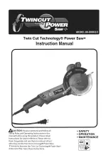 Twin Cut 08-00002/3 Instruction Manual preview