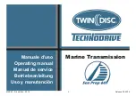 Предварительный просмотр 1 страницы Twin Disc TECHNODRIVE Sea Prop 60 Operating Manual