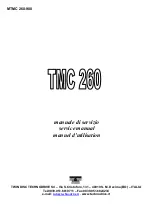 Twin Disc TMC 260 Service Manual preview