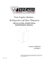 Twin Eagles TEBK24-B Installation, Operation & Maintanance Manual preview