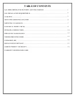 Preview for 4 page of Twin Eagles TEGH48-B Installation Use And Care Manual