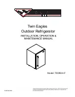 Twin Eagles TEOR24-F Installation, Operation & Maintenance Manual preview