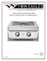 Preview for 1 page of Twin Eagles TEPB24HG-C Installation, Use & Care Manual