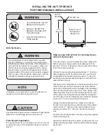 Предварительный просмотр 6 страницы Twin Eagles TERD242-E Installation, Operation & Maintanance Manual