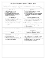 Preview for 3 page of Twin Eagles TESB131-C Installation, Use & Care Manual