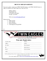 Preview for 21 page of Twin Eagles TESB131-C Installation, Use & Care Manual