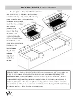 Предварительный просмотр 10 страницы Twin Eagles TPBQ-30G Installation, Use & Care Manual