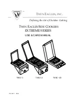 Twin Eagles TXSC-1 Use & Care Manual preview