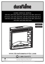 Twin Star Home Duraflame 18II332CGL Manual preview