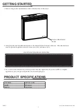 Preview for 3 page of Twin Star Home Duraflame 18II332CGL Manual