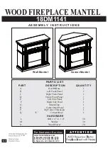 Preview for 2 page of Twin-Star International 18DM1141 Assembly Instructions Manual