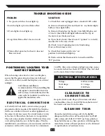 Preview for 4 page of Twin-Star International 18E05 Operating Manual