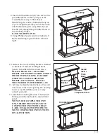 Preview for 5 page of Twin-Star International 23DE1447 Wall Mantel Assembly Instructions Manual