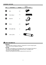 Preview for 4 page of Twin-Star International 23DE9124 Assembly Instruction Manual