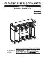 Preview for 2 page of Twin-Star International 23FM2590 Assembly Instruction Manual