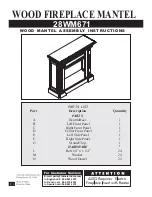 Предварительный просмотр 2 страницы Twin-Star International 28WM671 Assembly Instructions Manual