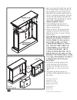 Предварительный просмотр 5 страницы Twin-Star International 28WM671 Assembly Instructions Manual