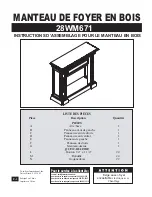 Предварительный просмотр 10 страницы Twin-Star International 28WM671 Assembly Instructions Manual