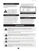 Preview for 6 page of Twin-Star International 35HF500GRA- BLK Homeowners Operating Manual