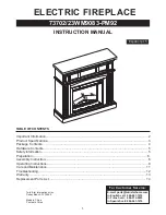 Preview for 2 page of Twin-Star International 73702/23WM9083-PM92 Instruction Manual