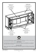 Preview for 4 page of Twin-Star International Bell'O 42MM3115 Manual