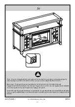 Preview for 35 page of Twin-Star International Bell'O ClassicFlame 26MM9740 Manual