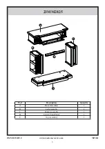 Preview for 5 page of Twin-Star International Classic Flame 23MM2825 Assembly, Care & Maintenance Manual