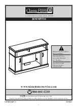 Preview for 1 page of Twin-Star International Classic Flame 26MM5516 Manual