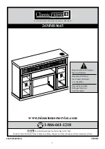 Preview for 1 page of Twin-Star International Classic Flame 26MMS9645 Manual