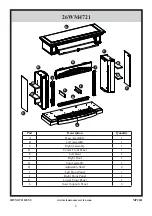 Preview for 4 page of Twin-Star International Classic Flame 26WM4721 Assembly, Care & Maintenance Manual