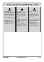 Preview for 18 page of Twin-Star International Classic Flame 26WM4721 Assembly, Care & Maintenance Manual