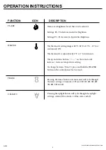 Preview for 8 page of Twin-Star International Classic Flame Bello 42II033FGT Manual