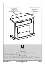 Preview for 4 page of Twin-Star International ClassicFlame 26DE6989 Assembly