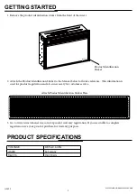 Preview for 2 page of Twin-Star International ClassicFlame 26II342FGT Manual