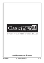 Preview for 24 page of Twin-Star International ClassicFlame 26MM2209 Manual