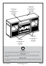 Preview for 4 page of Twin-Star International ClassicFlame 26MMAS6064 Manual