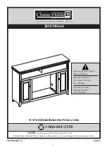 Preview for 1 page of Twin-Star International ClassicFlame 28MM9644 Manual