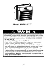 Preview for 4 page of Twin-Star International DFH-107-T Operating Manual