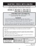 Twin-Star International DFS-550-11 Homeowners Operating Manual preview