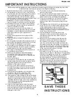 Preview for 2 page of Twin-Star International DFS-550-6 Homeowners Operating Manual