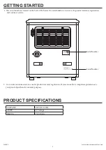 Предварительный просмотр 2 страницы Twin-Star International Duraflame 91HM100-04 User Manual