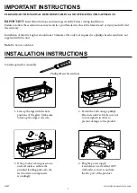 Preview for 3 page of Twin-Star International duraflame DFL001 Manual