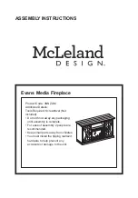 Twin-Star International McLeland Design 18MM6127 Assembly Instructions Manual preview