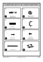 Предварительный просмотр 8 страницы Twin-Star International McLeland Design 18MM6127 Assembly Instructions Manual