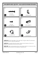 Предварительный просмотр 9 страницы Twin-Star International McLeland Design 18MM6127 Assembly Instructions Manual